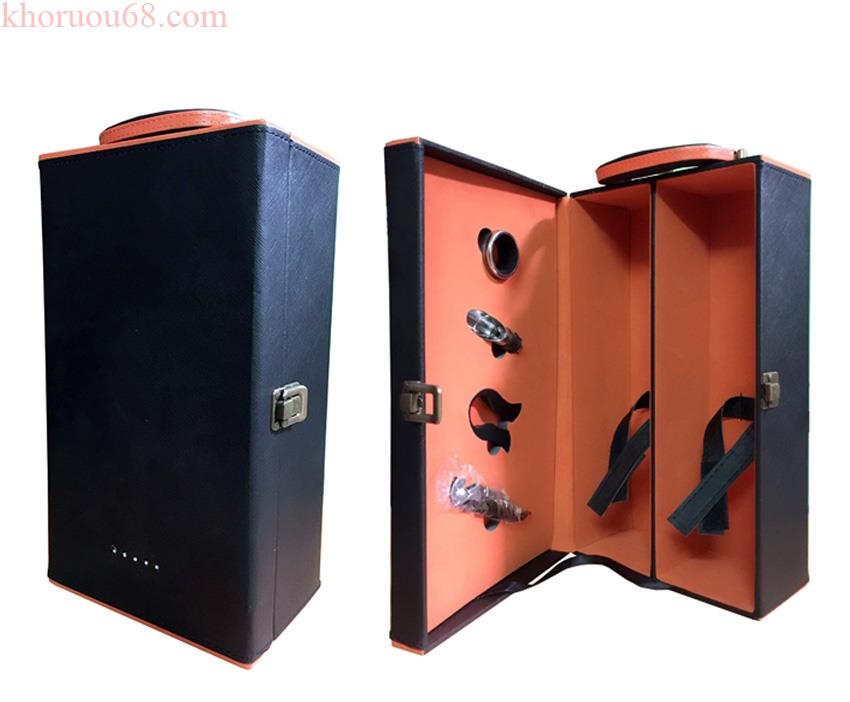 Hộp Da Đôi - 4 Phụ Kiện