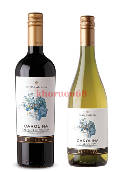 Bộ đôi Vang Chile Santa Carolina Reserva Chardonnay