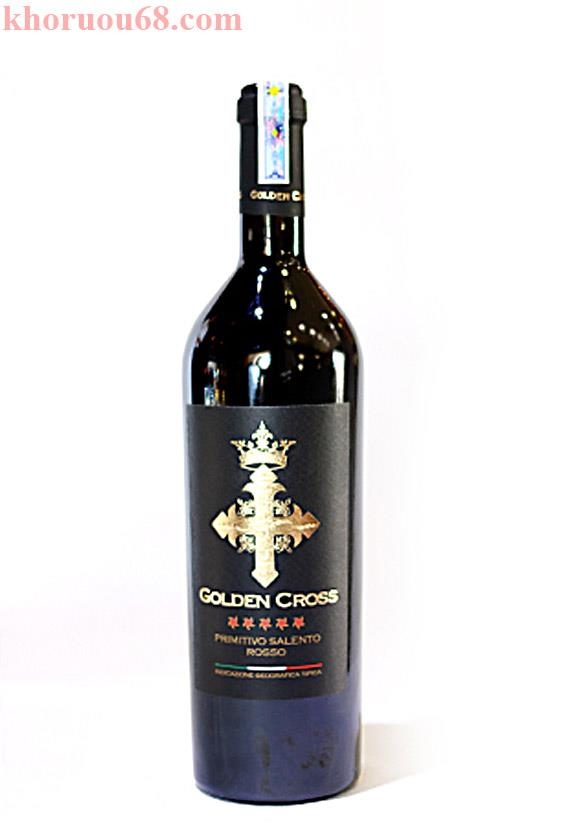 Rượu Vang Ý đỏ - GOLDEN CROSS 17,5% ( Giá tốt nhất )