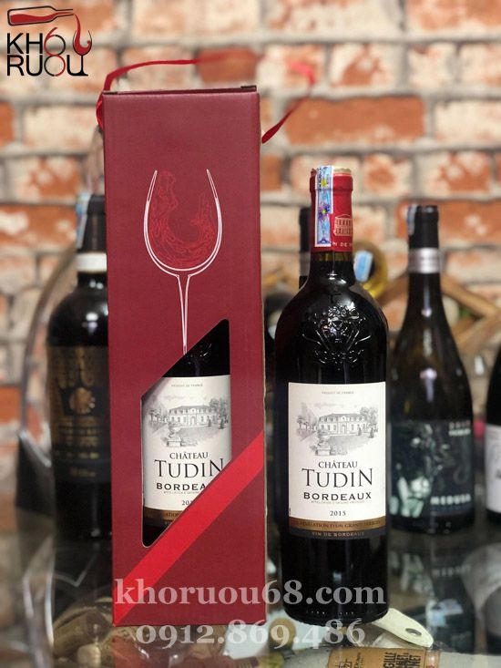 2 Rượu Vang Pháp TUDIN BORDEAUX