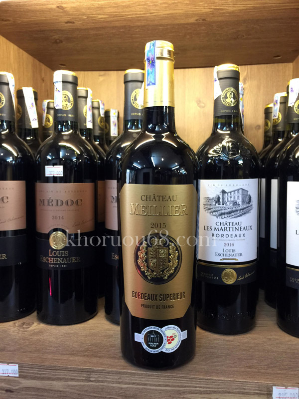 Rượu Vang Pháp MEILLER BORDEAUX 2015 Rượu Vang Pháp - MEILLER BORDEAUX