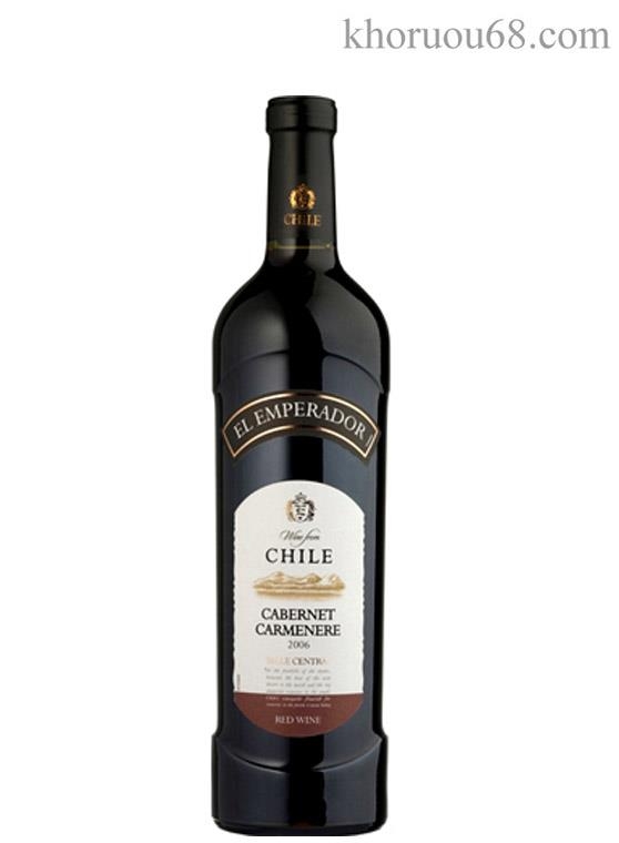 Rượu vang Chile EL EMPERADOR Cabernet Carmenere chính hãng