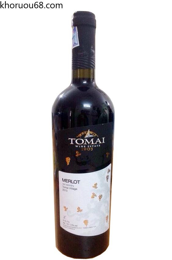 Rượu vang Nga TOMAI VILLAGE - Merlot 2013 Rượu vang Nga TOMAI VILLAGE - Merlot 2013