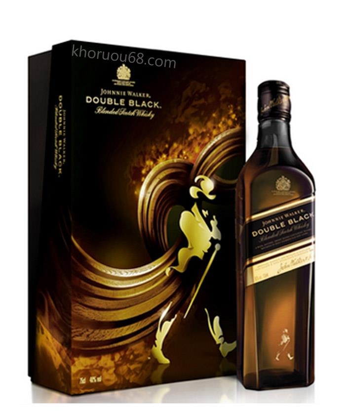 Rượu Johnnie Walker Double Black (Hộp quà)