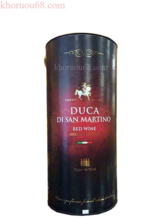 Rượu Vang bịch ý đỏ Duca Di San Martino Copy chính hãng