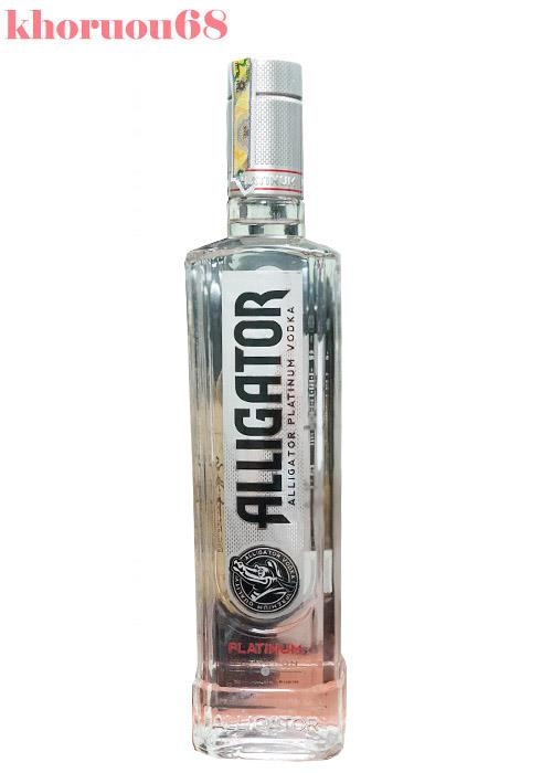 Rượu Vodka Cá Sấu Đen