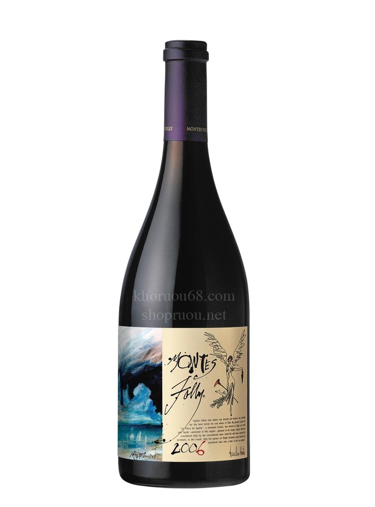 Rượu vang Chile Montes Folly Syrah nhập khẩu Rượu vang Chile Montes Folly Syrah nhập khẩu