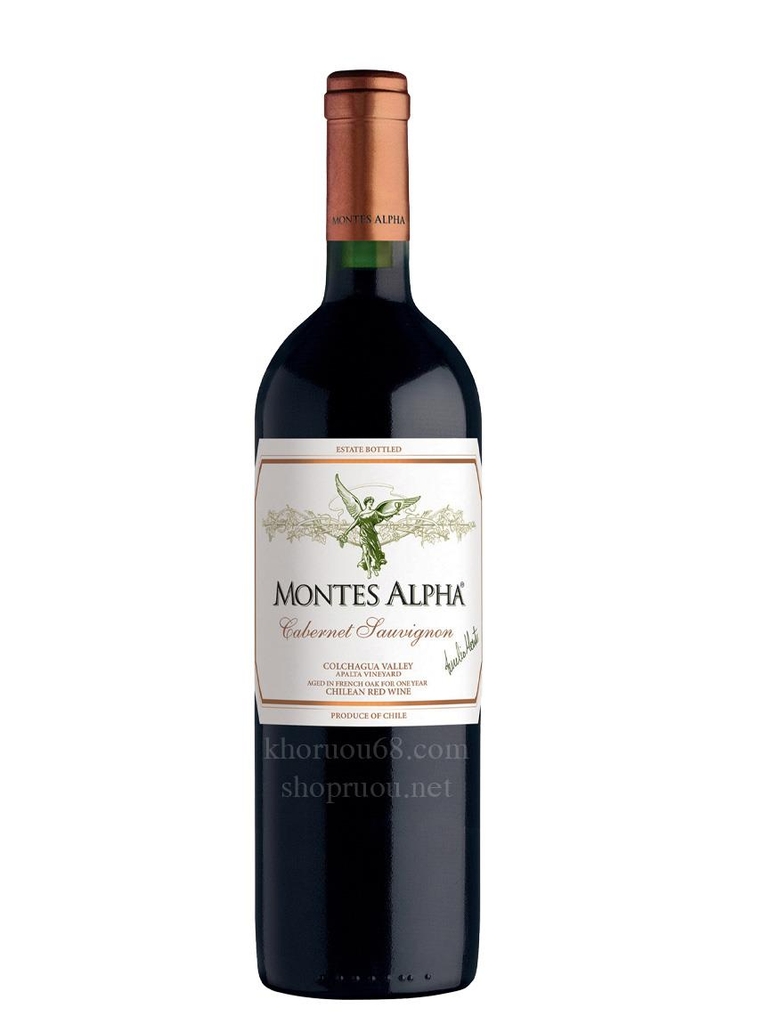 Rượu vang ChiLe - Montes Alpha Cabernet Sauvignon đậm đà