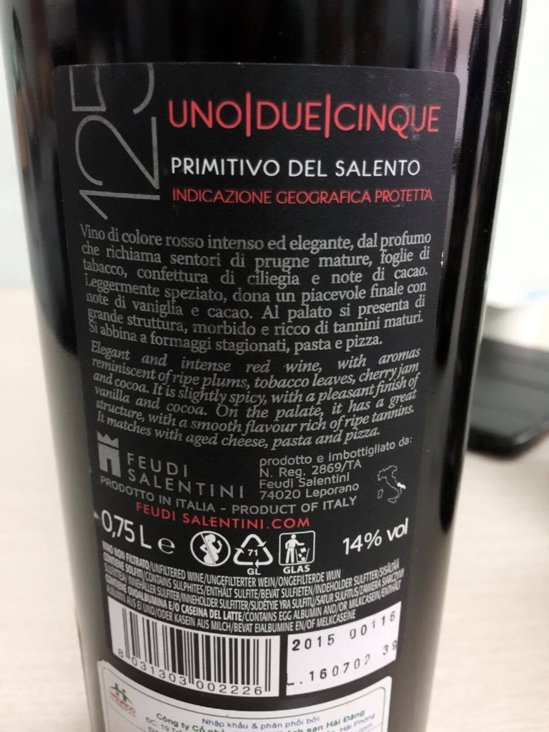 8a40d112-f61a-4878-b1b7-94f16b97299c 125 Primitivo Chai to ( Vang Ý - 14% vol )
