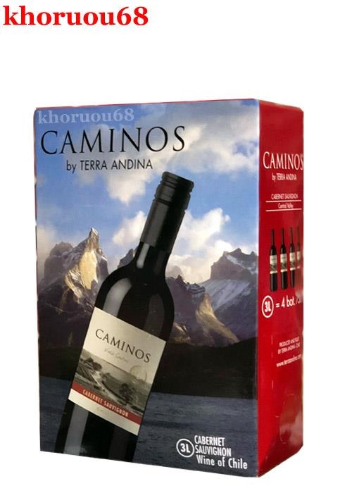 96f927da-0d7a-4f87-afc2-4eb19fe6a6e4 Bịch Caminos - 3L (Vang Chile - 13,5%vol)