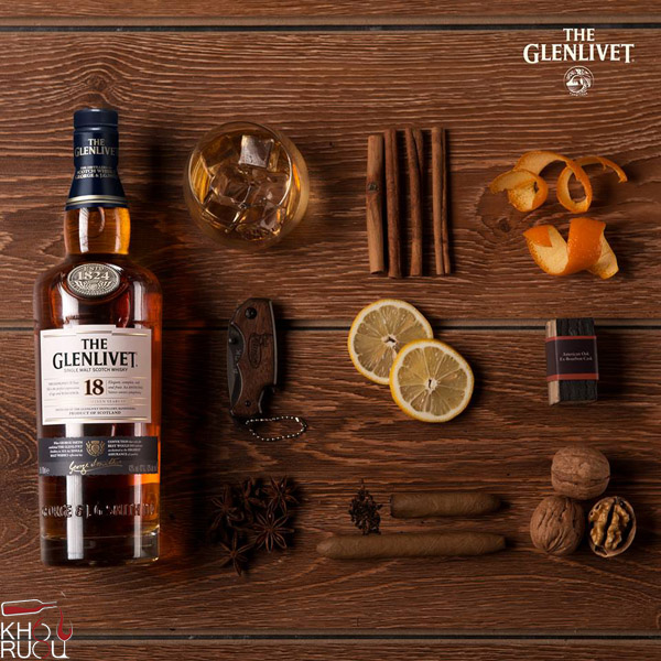 Rượu Glenlivet 18