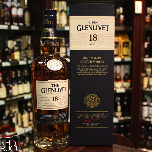 Rượu Glenlivet 18