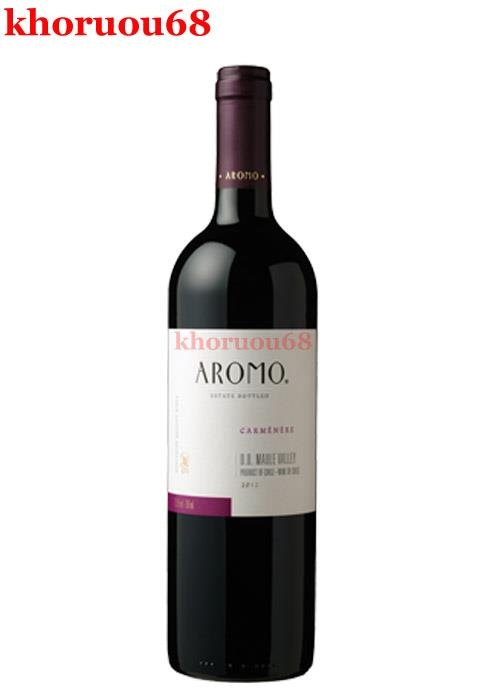 Rượu Vang ChiLe - AROMO Caramenere chính hãng