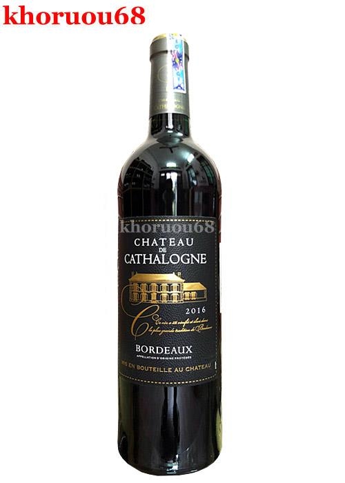 Rượu Vang Pháp - Bordeaux Chateau De Cathalogne Rượu Vang Pháp - Bordeaux Chateau De Cathalogne