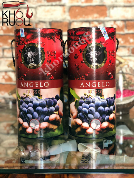 Rượu Vang Bịch Ý Ngọt ANGELO ROSSO nhập khẩu Bịch Ý Ngọt ANGELO ROSSO nhập khẩu