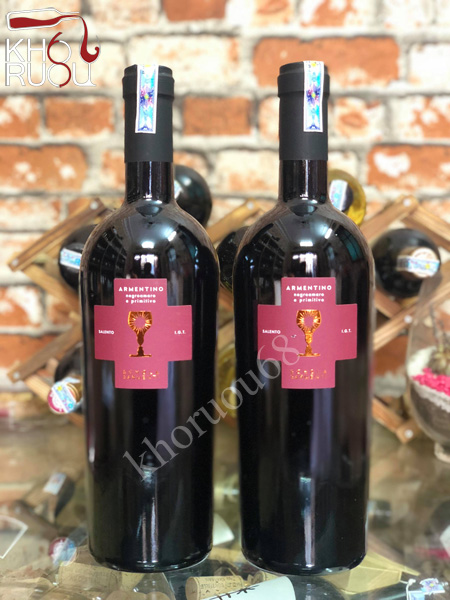 Rượu Vang Ý Schola Sarmenti Armentino Rosso Salento