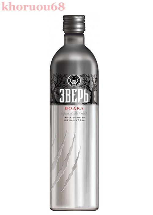 Rượu Vodka Zver, Vodka sói bạc 1000ml