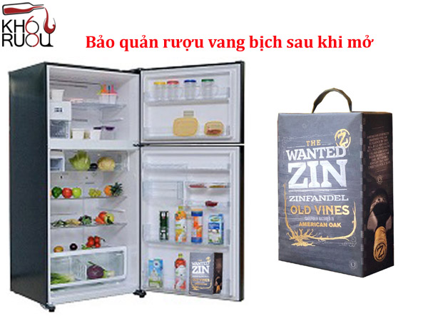 Rượu Vang ý Bịch The Wanted Zin ( 14,5% vol ) nhập khẩu