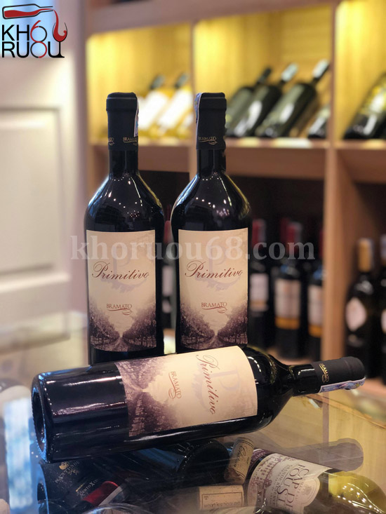 Rượu Vang Ý P Primitivo BRAMATO 18 độ nhập khẩu Rượu Vang Ý P Primitivo BRAMATO 18 độ nhập khẩu