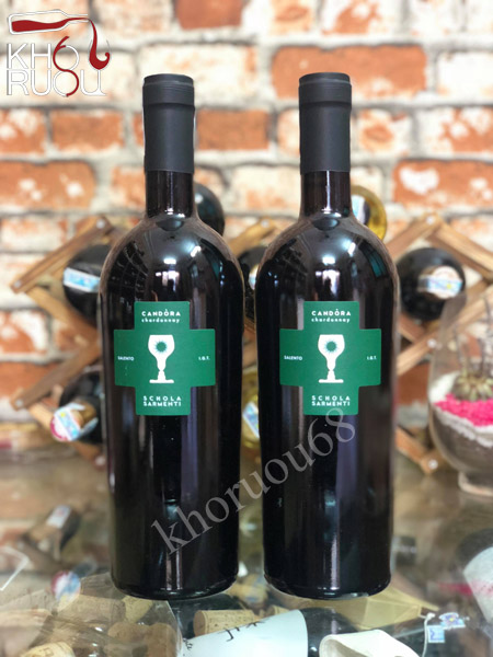 Rượu Vang Ý đỏ Candora Chardonnay chính hãng