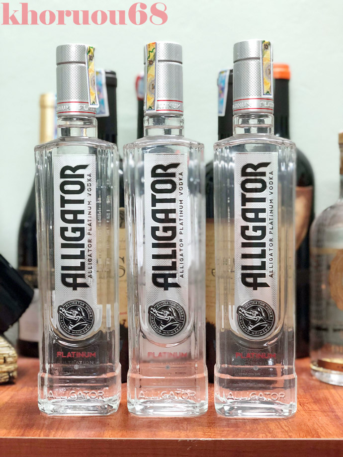 Rượu Vodka Cá Sấu Đen casaunhap