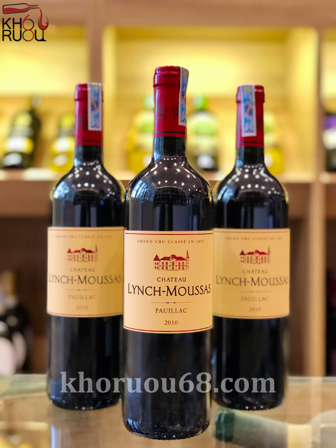 Rượu Vang Pháp Cao Cấp Lynch-Moussas Pauillac Rượu Vang Pháp Lynch-Moussas Pauillac chính hãng