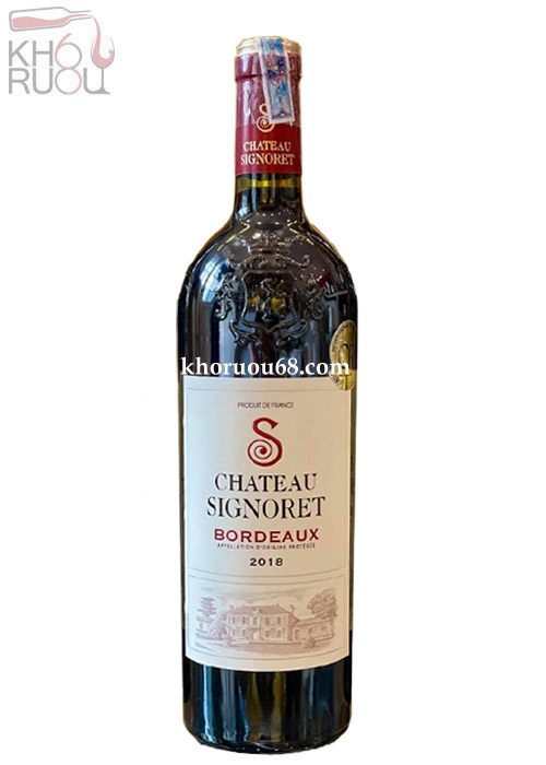 chateau-signoret-bordeaux Rượu Vang Pháp Chateau Signoret Bordeaux