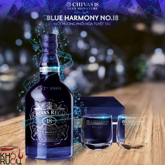 Rượu Chivas 18 Blue Signature