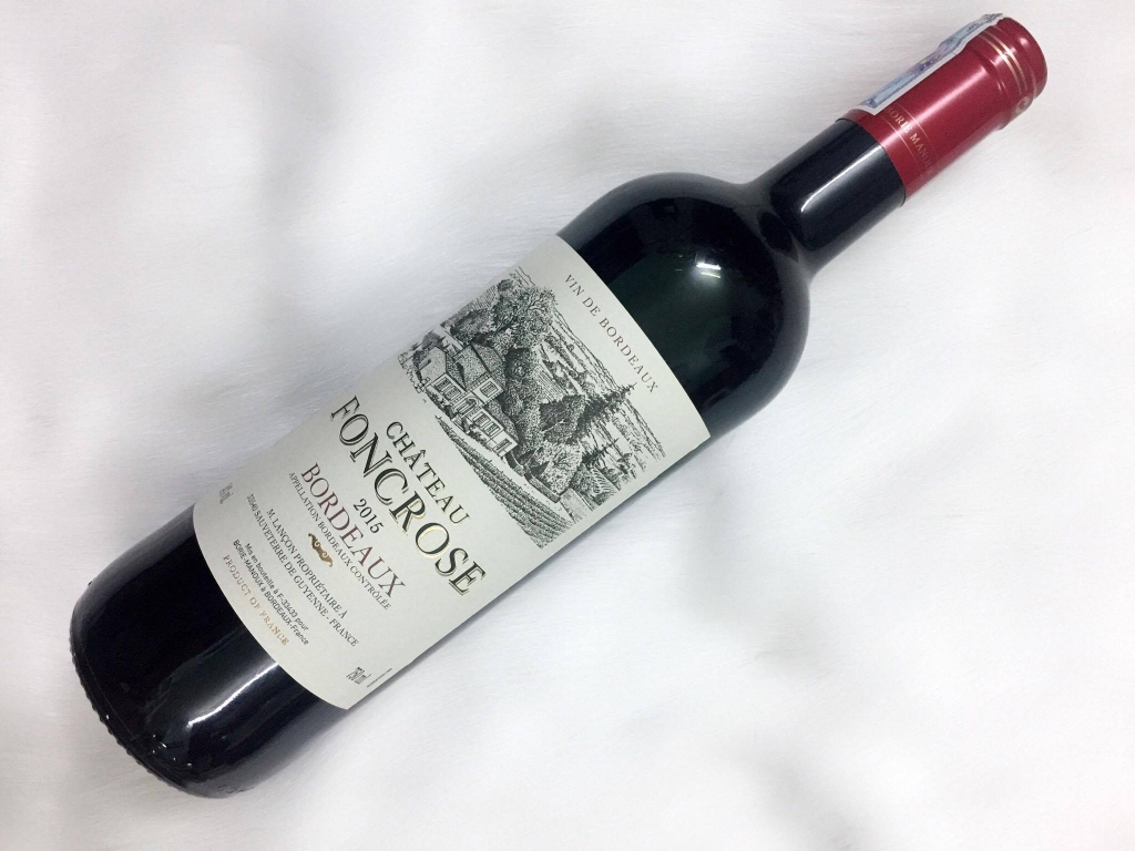 Rượu Vang Pháp CHÂTEAU FONCROSE BORDEAUX 2015