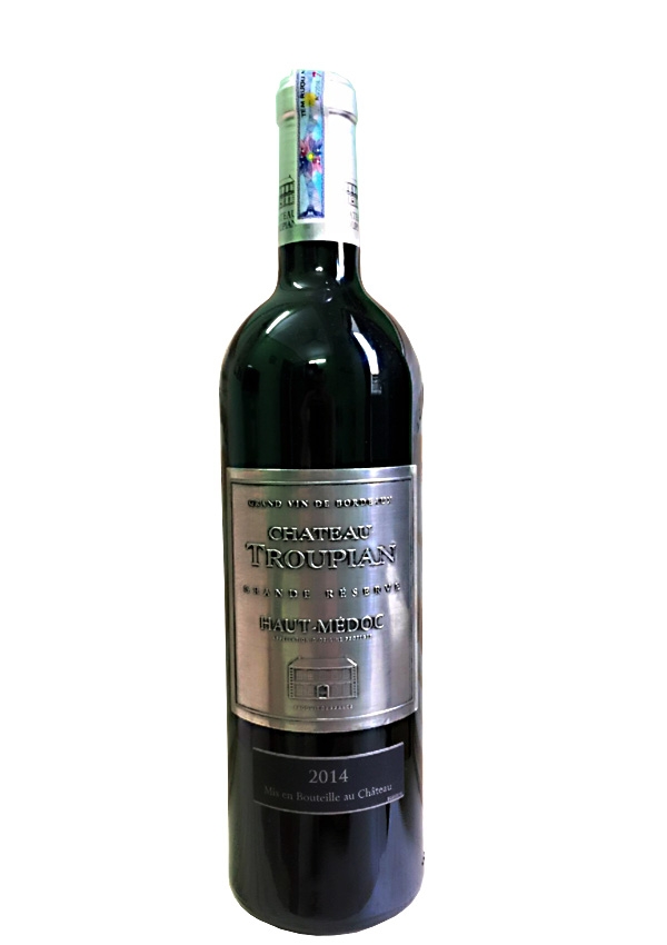 Rượu Vang Pháp CHATEAU TROUPIAN BORDEAUX 2014 ( Mác Kim Loại )