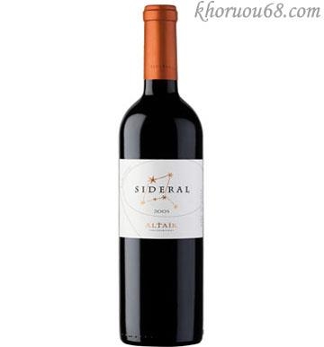 Rượu vang Chile Sideral Red Rượu vang Sideral Red 2007 - 14,5%