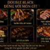Double Black kết hợp cùng món ăn