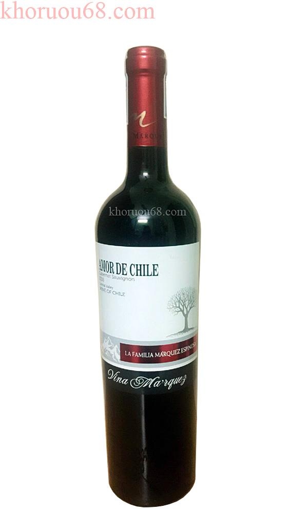 Rượu Vang ChiLe - Amor De Chile chính hãng ,giá tốt