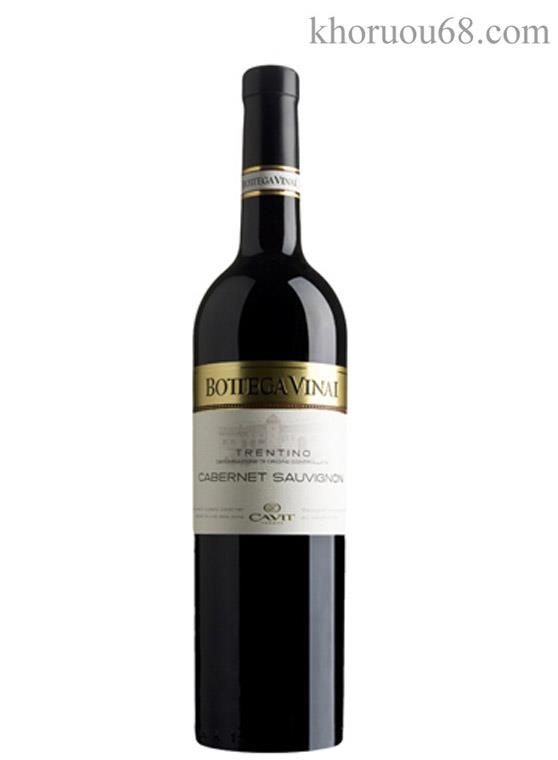 Rượu vang ý đỏ Bottega Vinai Carbernet Sauvignon nhập khẩu
