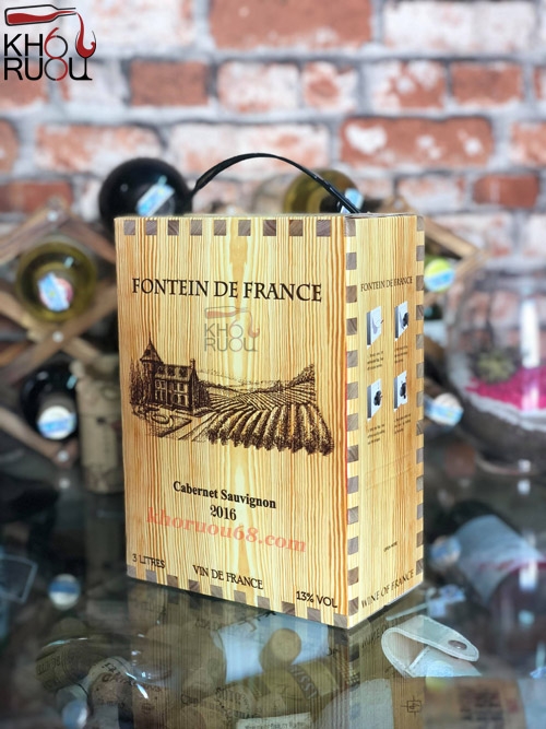 fontein-de-france Rượu Vang Bịch Pháp - Fontein De France