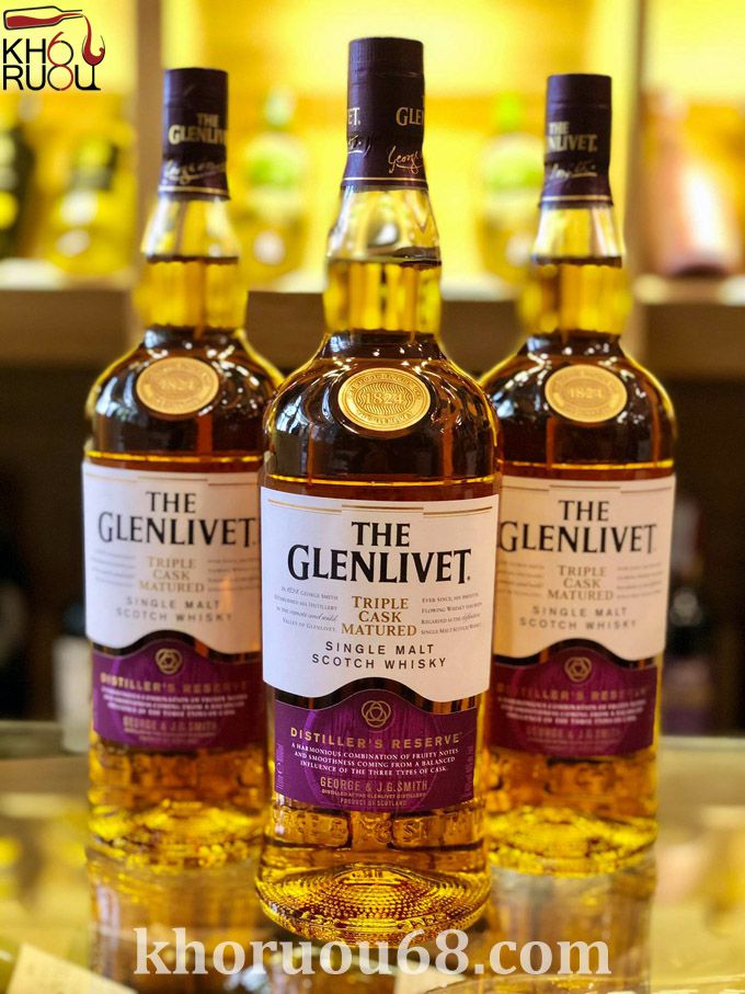 glenlivet-tim Rượu Glenlivet Tím Xách Tay