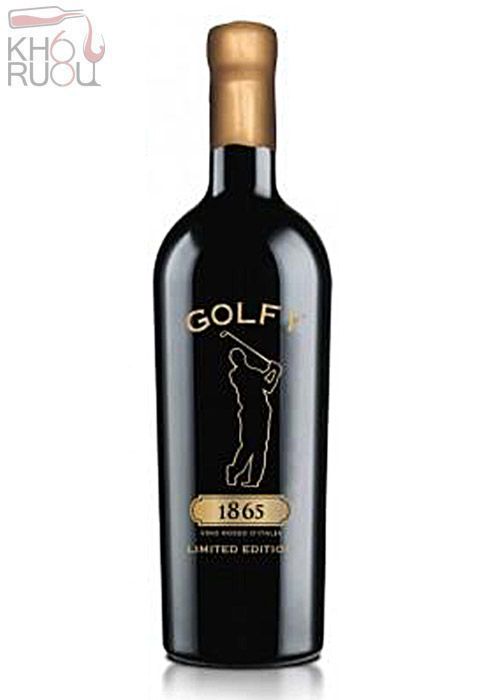 Rượu Vang ý đỏ GOLFY 1865 nhập khẩu