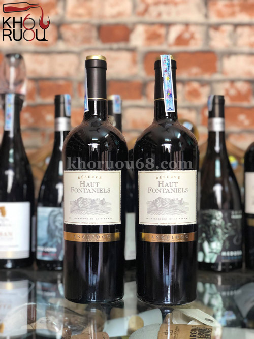 Rượu Vang Pháp HAUT FONTANIELS LANGUEDOC Rượu Vang Pháp HAUT FONTANIELS LANGUEDOC