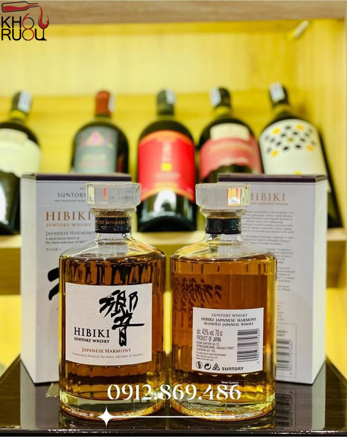 Rượu Hibiki Japanese Harmony Suntory Whisky