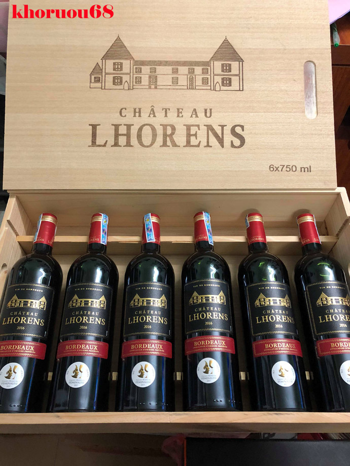 Rượu Vang Pháp - Chateau LHORENS Bordeaux lho
