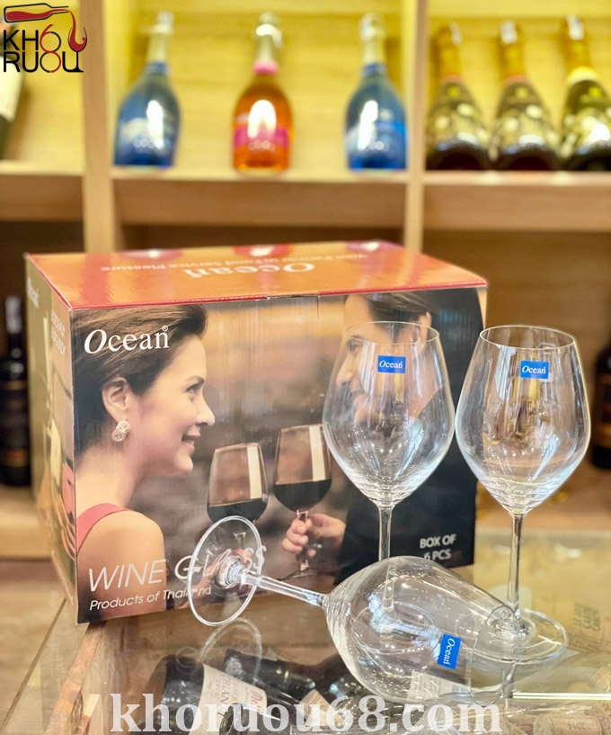 Ly Rượu Vang Ocean Thái Lan Cao Cấp
