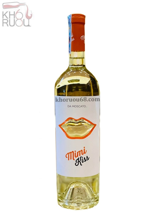 Rượu vang ý trắng Moscato Mimi Kiss chính hãng