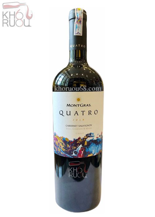 Rượu Vang ChiLe Montgras Quatro