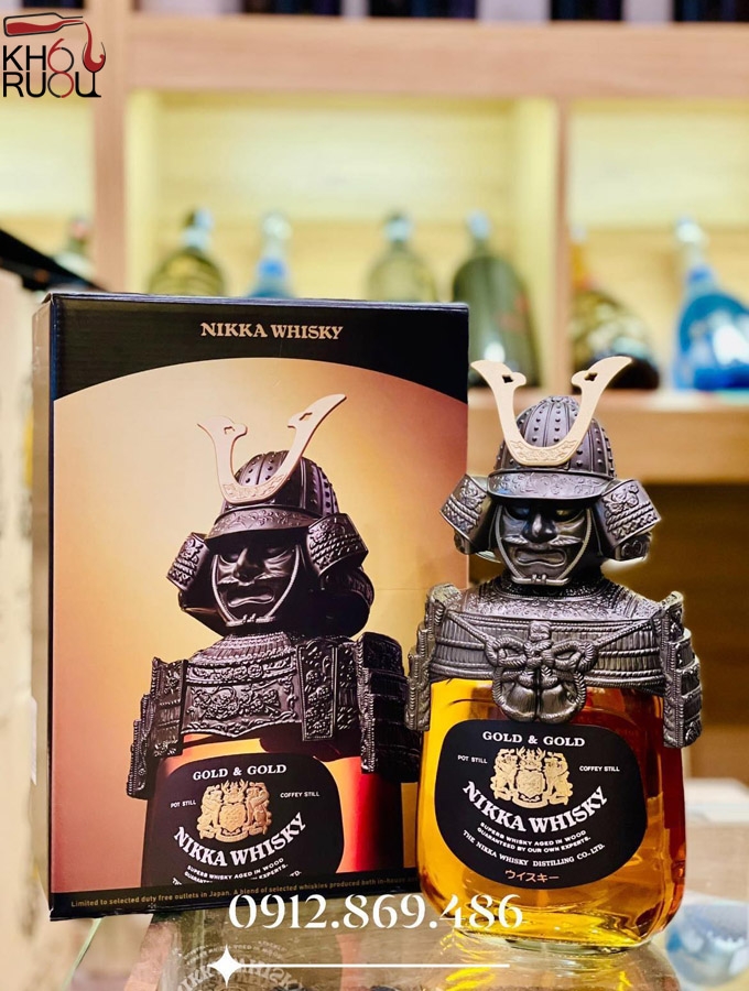 Rượu Nikka Samurai GOLD & GOLD