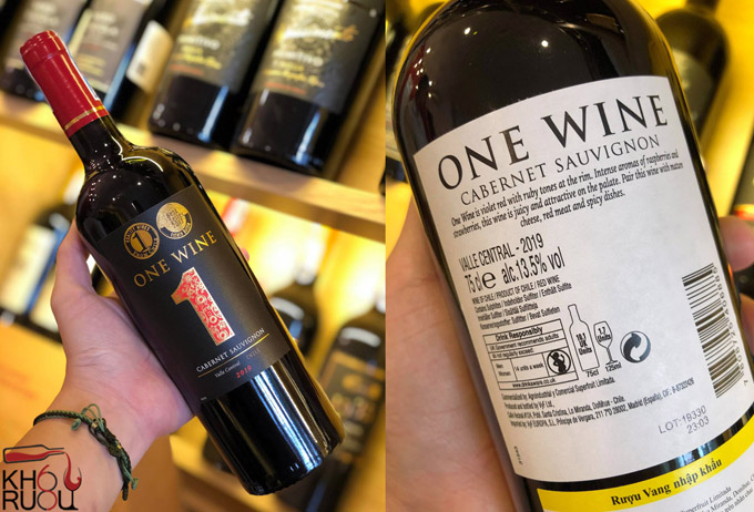 one wine cabernet sauvignon 1
