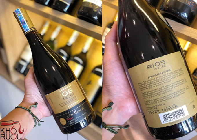 Rượu Vang Chile Rios Gran Reserva Syrah