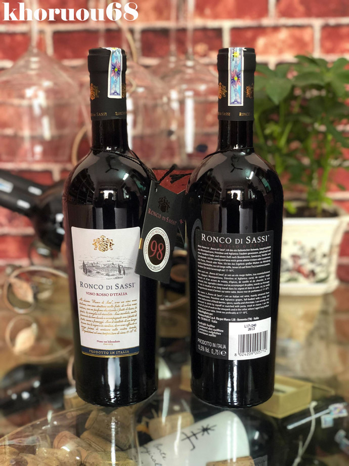 Rượu Vang Ý RONCO DI SASSI 98 Rượu Vang Ý RONCO DI SASSI 98