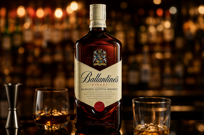 Rượu Ballantines Finest
