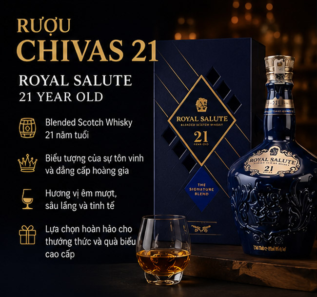 Rượu Chivas 21 Chính Hãng