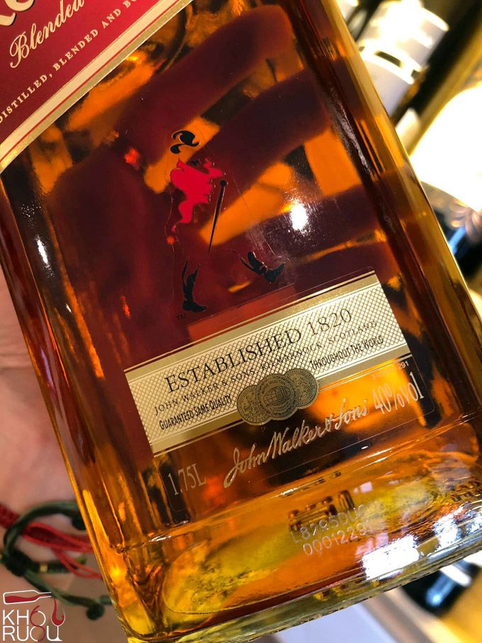 JOHNNIE WALKER RED LABEL 1.75L